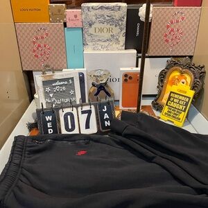 U.S. Polo Assn. Men's Fleece Joggers / Jogging Pants Black Size 2X